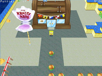 Screenshot of SpongeBob SquarePants Krabby Quest