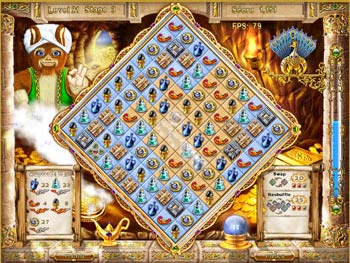 Screenshot of Magic Match - The Genie's Journey