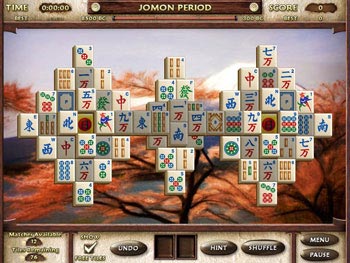 Screenshot of Mahjong Escape Ancient Japan