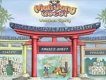 Screenshot of Mah Jong Quest