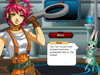 Screenshot of Mech Quest