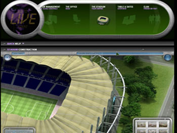 Screenshot of Soccer Manager