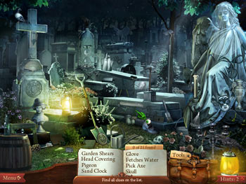 Screenshot of Midnight Mysteries - The Edgar Allan Poe Conspiracy