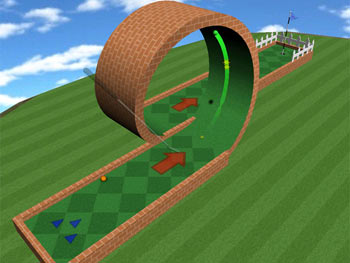 Screenshot of Mini Golf Mayhem