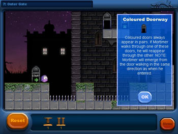 Screenshot of Mortimer and The Enchanted Castle