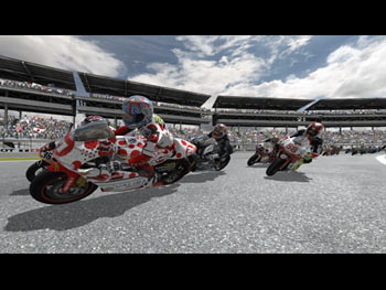 Screenshot of MotoGP 08
