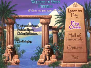 Screenshot of Oasis