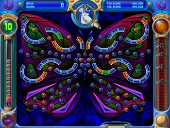 Screenshot of Peggle Nights