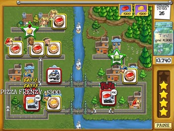 Screenshot of Pizza Frenzy