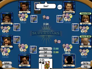 Screenshot of Poker Superstars II