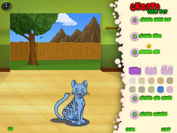 Screenshot of Purrfect Pet Shop