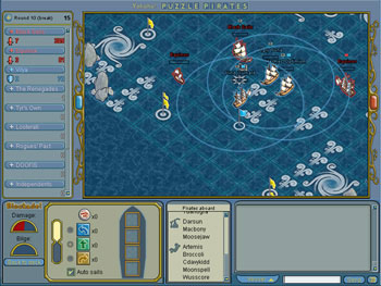 Screenshot of Puzzle Pirates