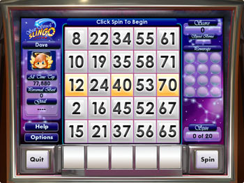 Screenshot of Slingo Mystery - Who's Gold