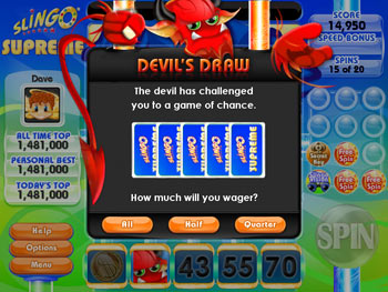 Screenshot of Slingo Supreme