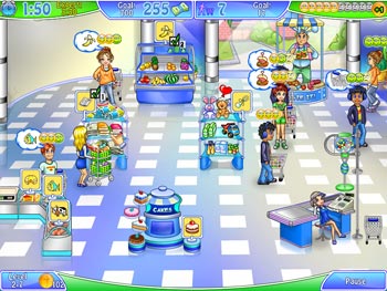 Screenshot of Supermarket Management