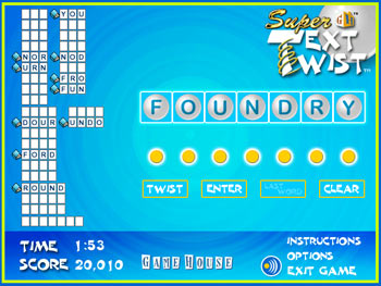 Screenshot of Super TextTwist