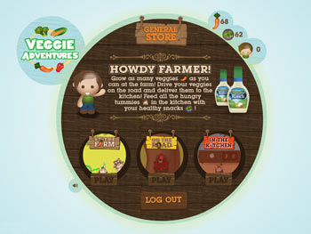 Screenshot of Veggie Adventures