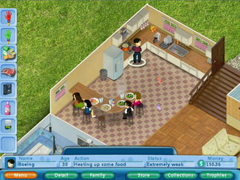 Screenshot of Virtual Families