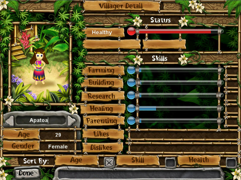 unlock code hp game virtual villagers