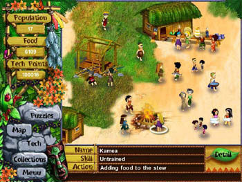 Screenshot of Virtual Villagers - Chapter 2 - The Lost Children