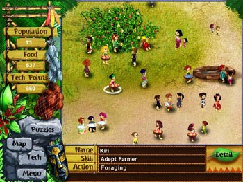 Screenshot of Virtual Villagers - A New Home
