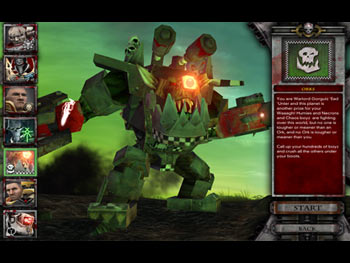 Screenshot of Warhammer 40K Dawn of War - Dark Crusade