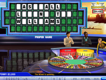 Screenshot of Wheel of Fortune 2
