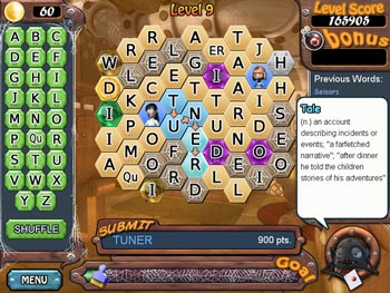 Screenshot of Word Web Deluxe